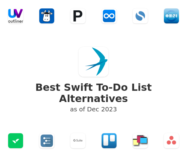Best Swift To-Do List Alternatives
