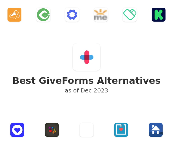 Best GiveForms Alternatives