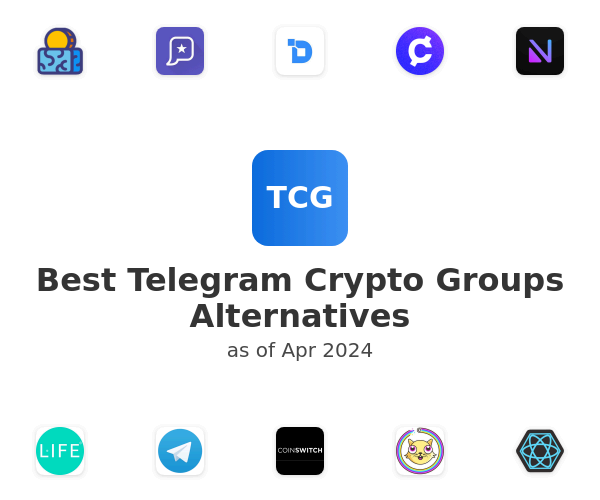 Best Telegram Crypto Groups Alternatives