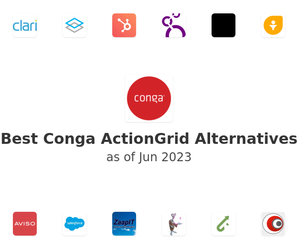 Best Conga ActionGrid Alternatives