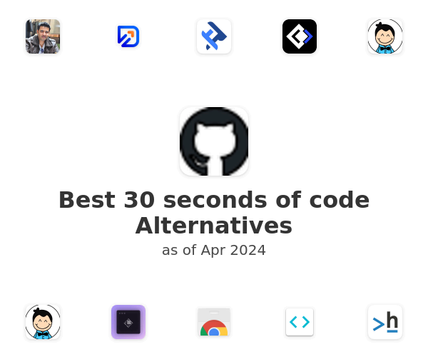 Best 30 seconds of code Alternatives