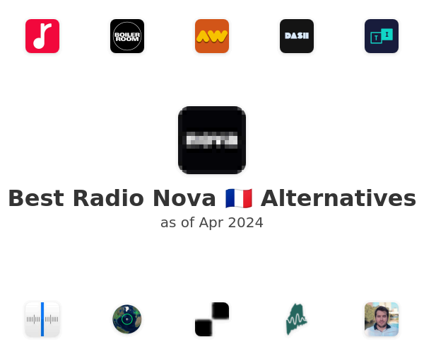 Best Radio Nova 🇫🇷 Alternatives