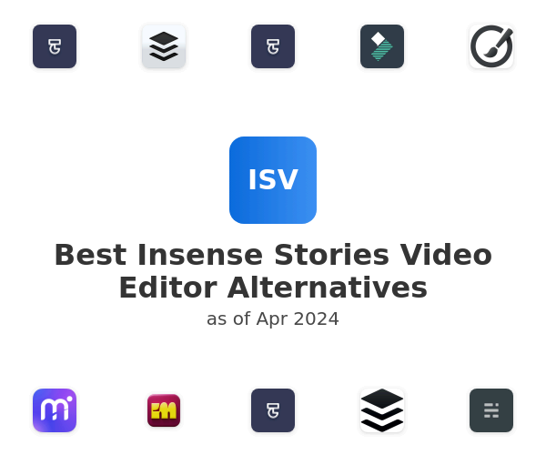 Best Insense Stories Video Editor Alternatives