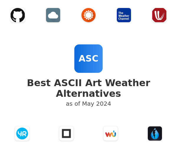 Best ASCII Art Weather Alternatives