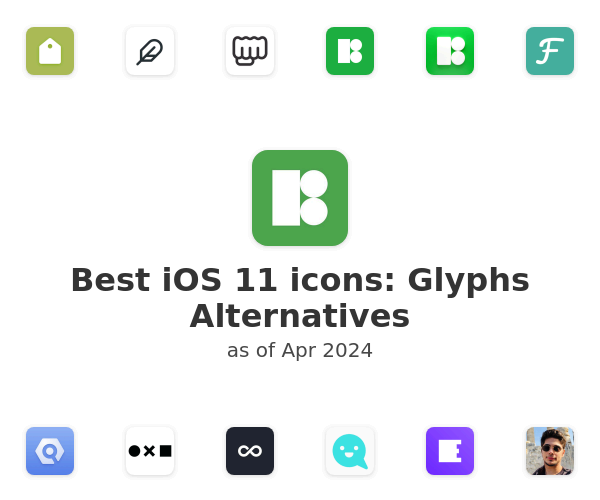 Best iOS 11 icons: Glyphs Alternatives