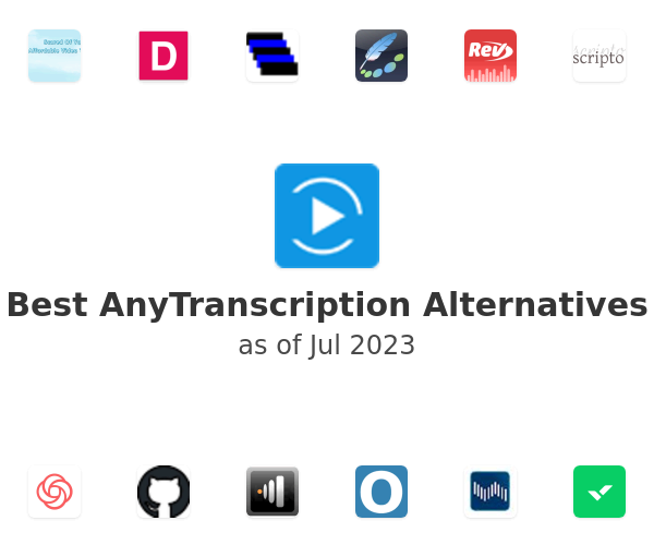 Best AnyTranscription Alternatives