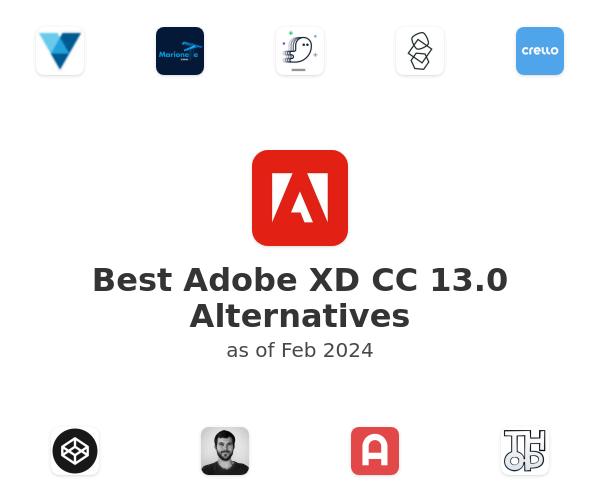 Best Adobe XD CC 13.0 Alternatives