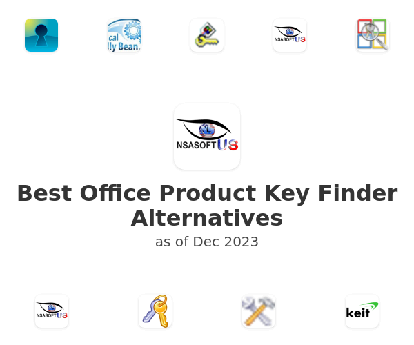 Best Office Product Key Finder Alternatives