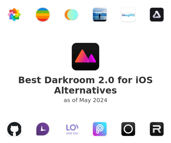 Best Darkroom 2.0 for iOS Alternatives