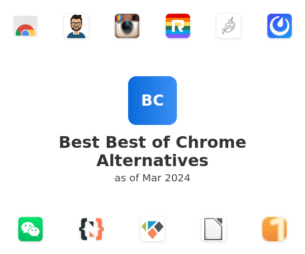Best Best of Chrome Alternatives