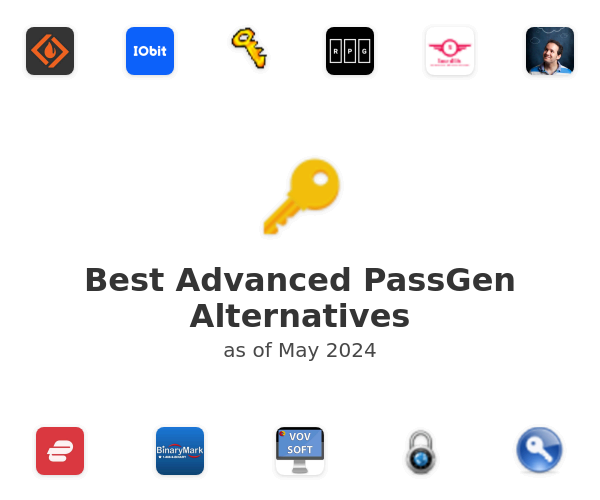 Best Advanced PassGen Alternatives