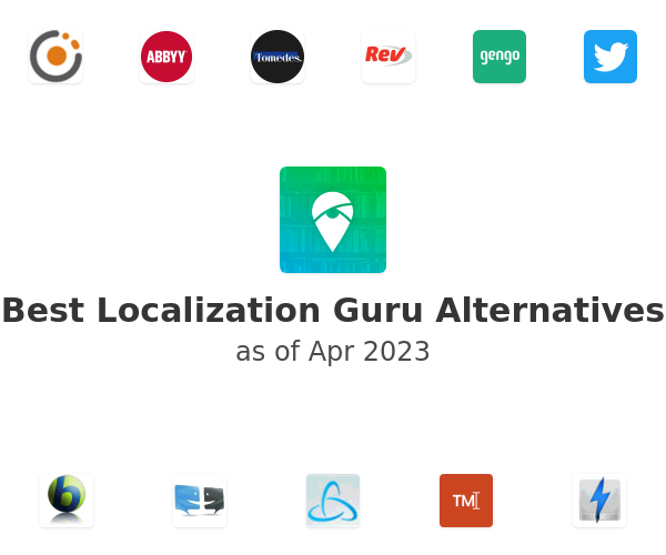 Best Localization Guru Alternatives