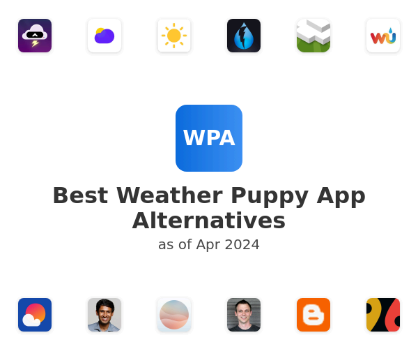 Best Weather Puppy App Alternatives