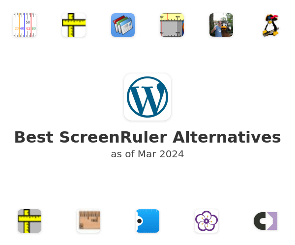 Best ScreenRuler Alternatives
