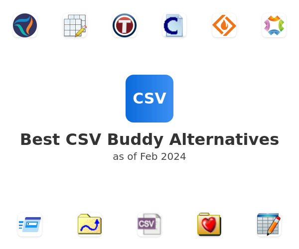 Best CSV Buddy Alternatives