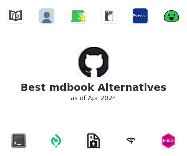 Best mdbook Alternatives
