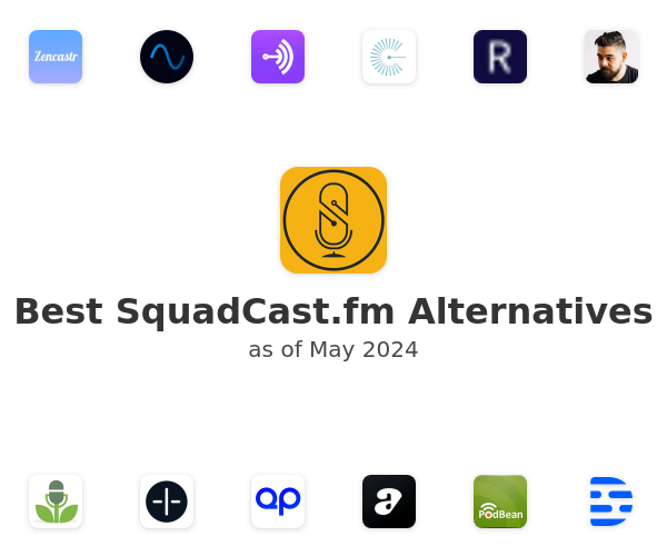 Best SquadCast.fm Alternatives