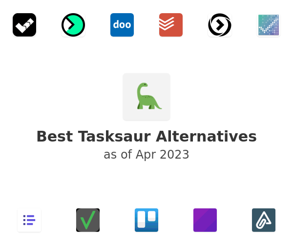Best Tasksaur Alternatives