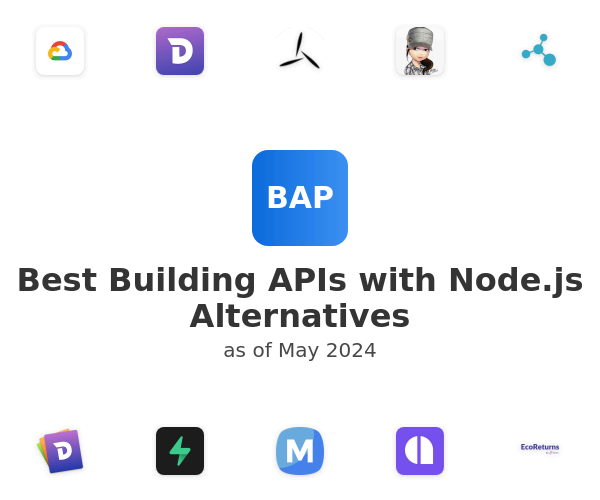 Best Building APIs with Node.js Alternatives