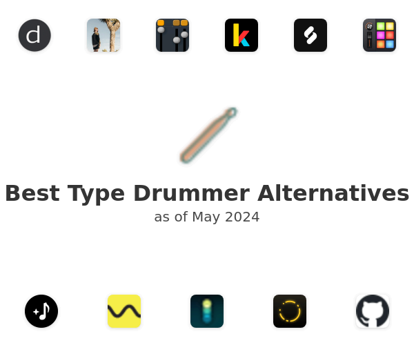 Best Type Drummer Alternatives