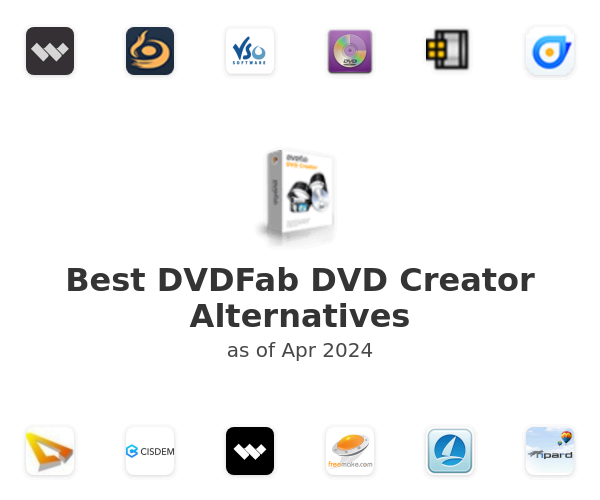Best DVDFab DVD Creator Alternatives