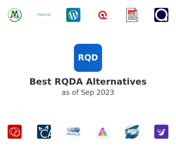 Best RQDA Alternatives