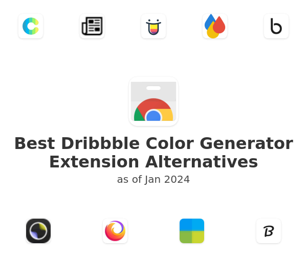 Best Dribbble Color Generator Extension Alternatives
