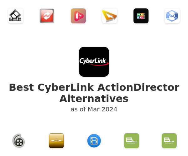Best CyberLink ActionDirector Alternatives