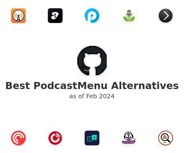 Best PodcastMenu Alternatives