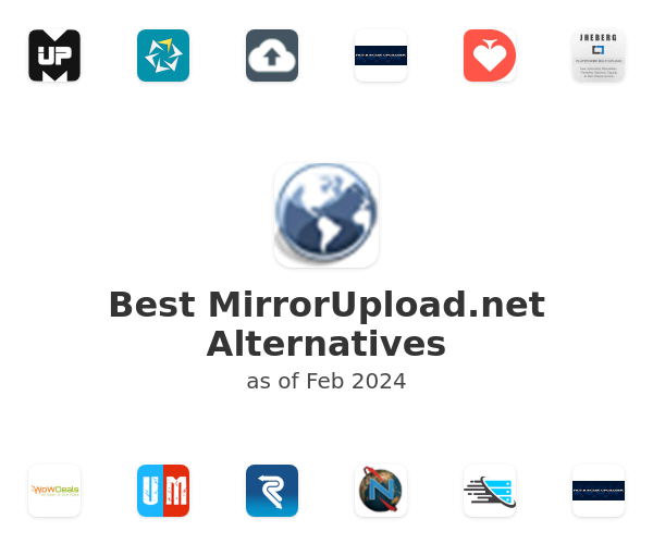 Best MirrorUpload.net Alternatives