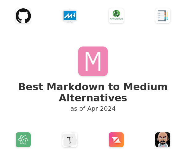 Best Markdown to Medium Alternatives