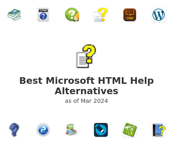 Best Microsoft HTML Help Alternatives