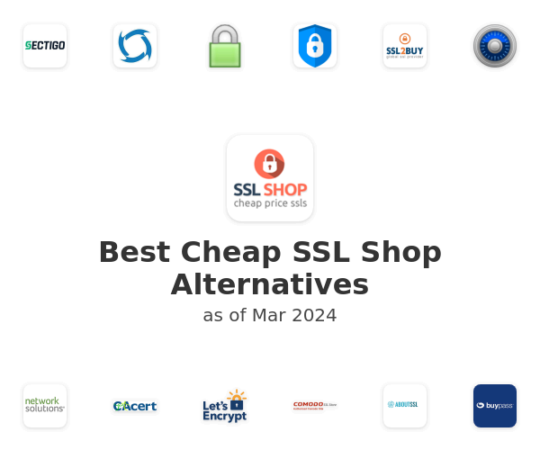 Best Cheap SSL Shop Alternatives