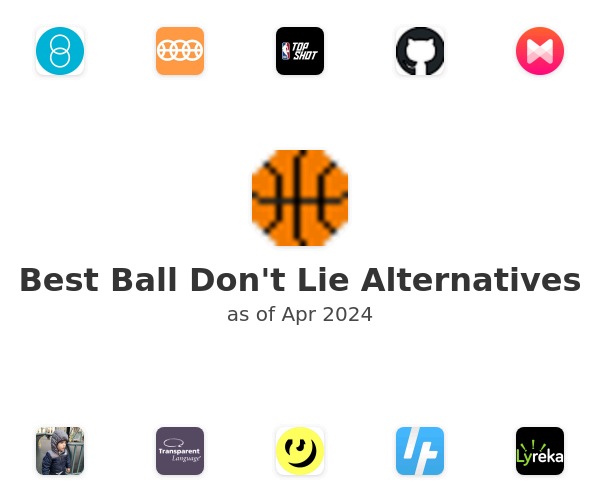 Best Ball Don't Lie Alternatives