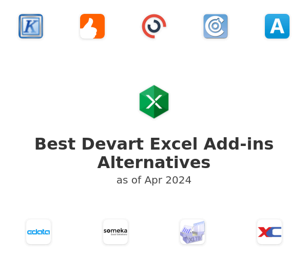 Best Devart Excel Add-ins Alternatives