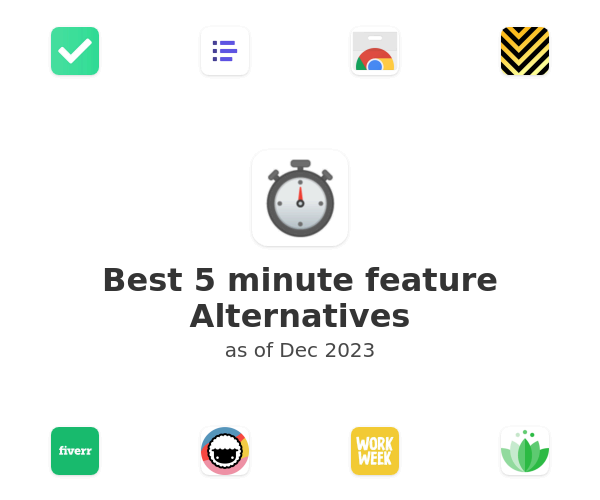Best 5 minute feature Alternatives