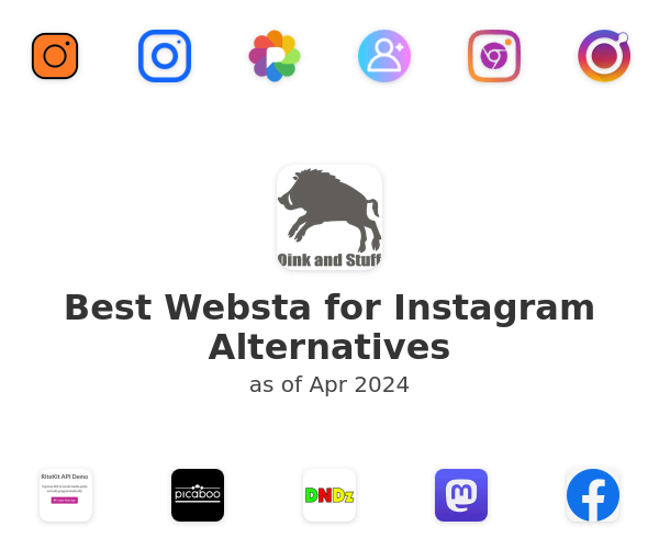 Best Websta for Instagram Alternatives