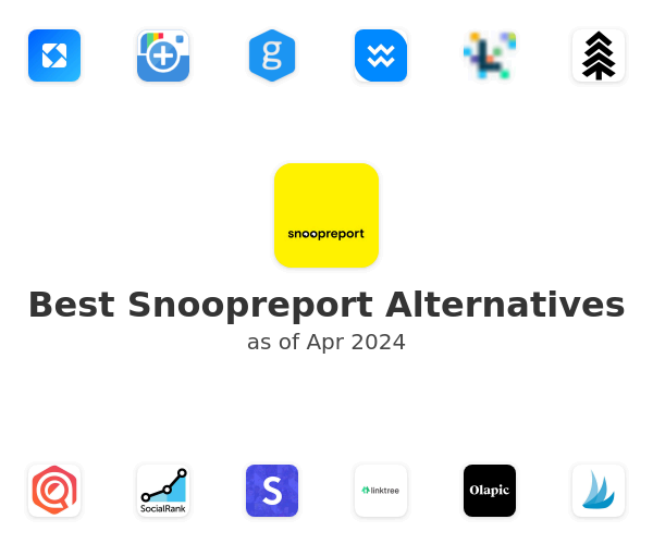 Best Snoopreport Alternatives
