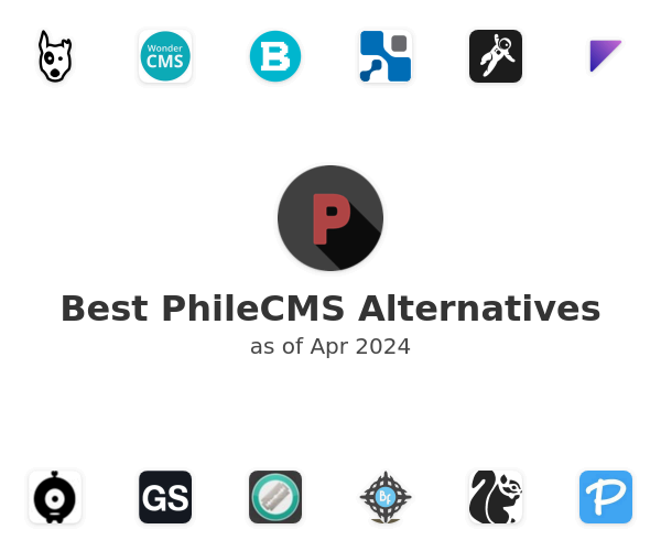 Best PhileCMS Alternatives