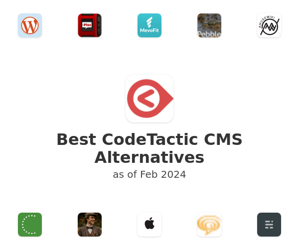 Best CodeTactic CMS Alternatives