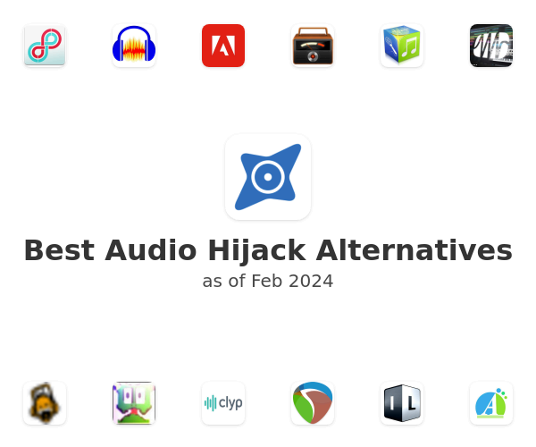 Best Audio Hijack Alternatives