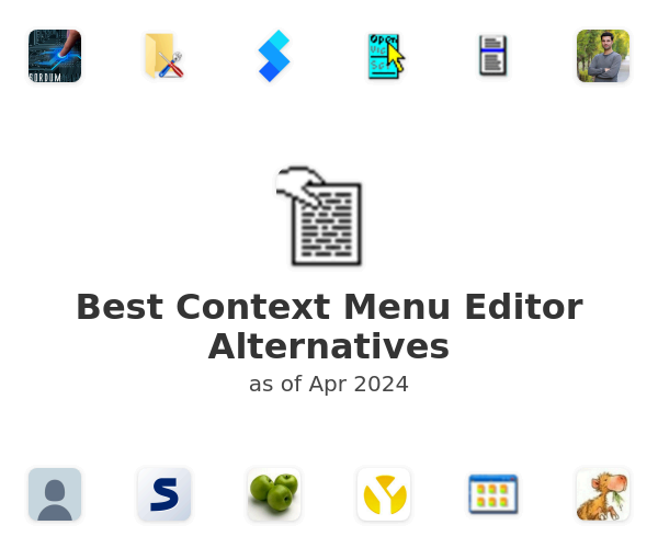 Best Context Menu Editor Alternatives