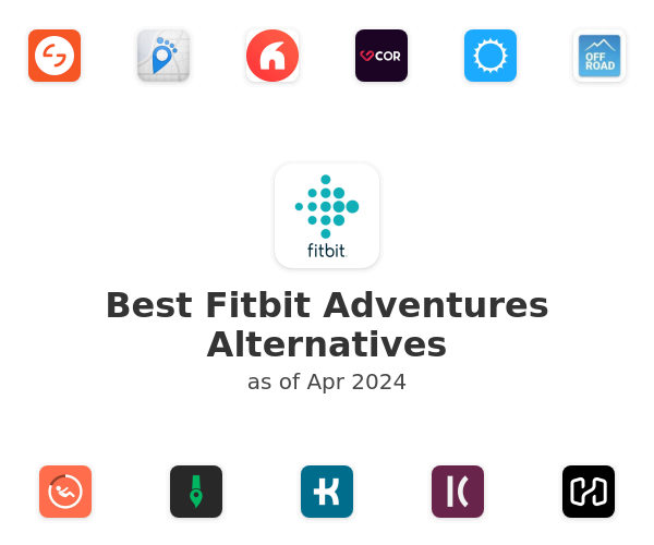 Best Fitbit Adventures Alternatives