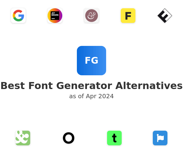 Best Font Generator Alternatives