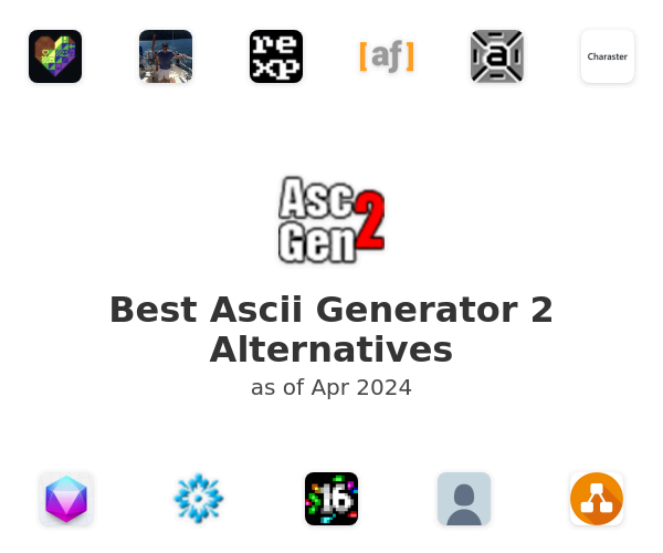 Best Ascii Generator 2 Alternatives