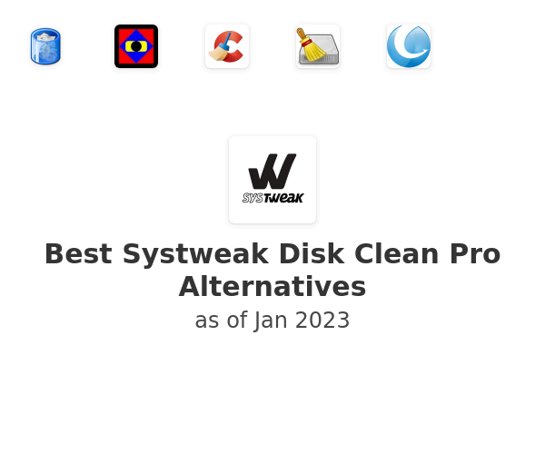 Best Systweak Disk Clean Pro Alternatives