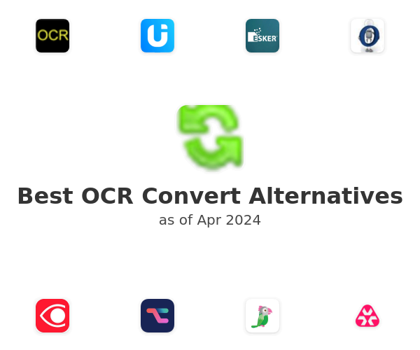 Best OCR Convert Alternatives
