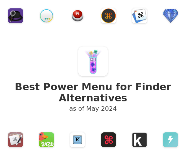 Best Power Menu for Finder Alternatives