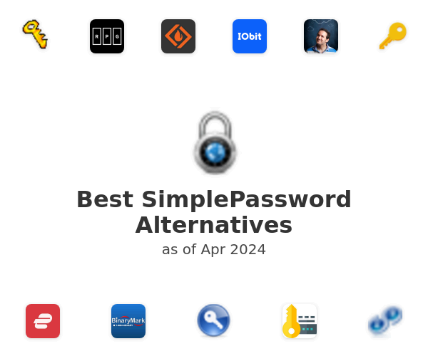 Best SimplePassword Alternatives