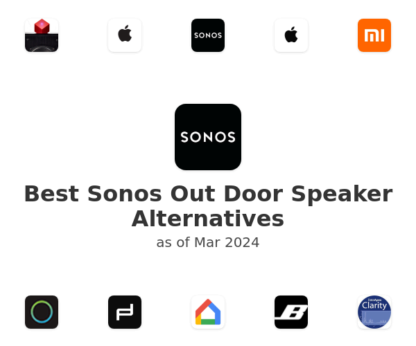 Best Sonos Out Door Speaker Alternatives